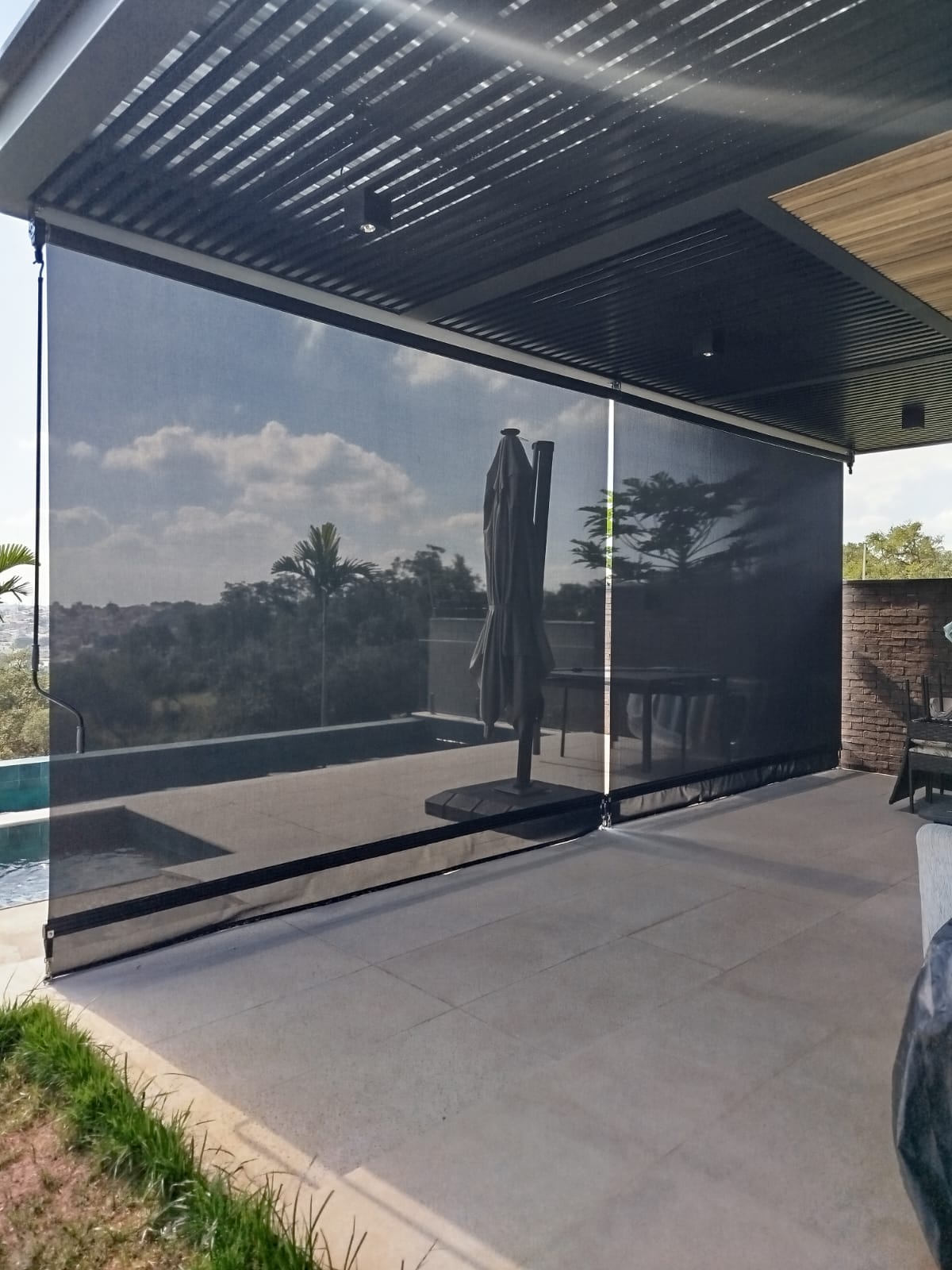 Cortinas externas / Tela solar